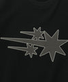 Nice Ghost Club 3 Star Logo Applique Sweatshirt
