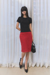General Idea WOMAN Dot Sheer Midi Skirt