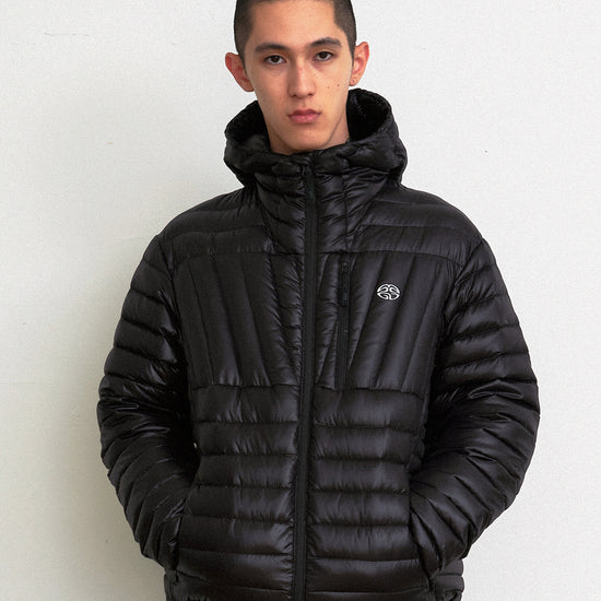 Mahagrid Light Hooded Down Puffer