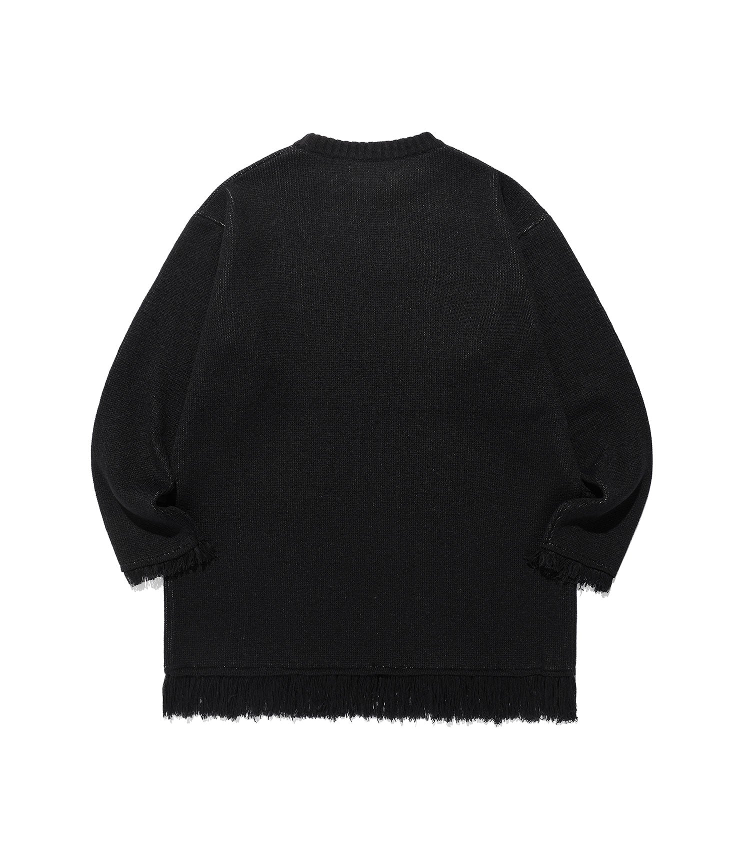 Nice Ghost Club Girl Gang Eyes Fringed Knit