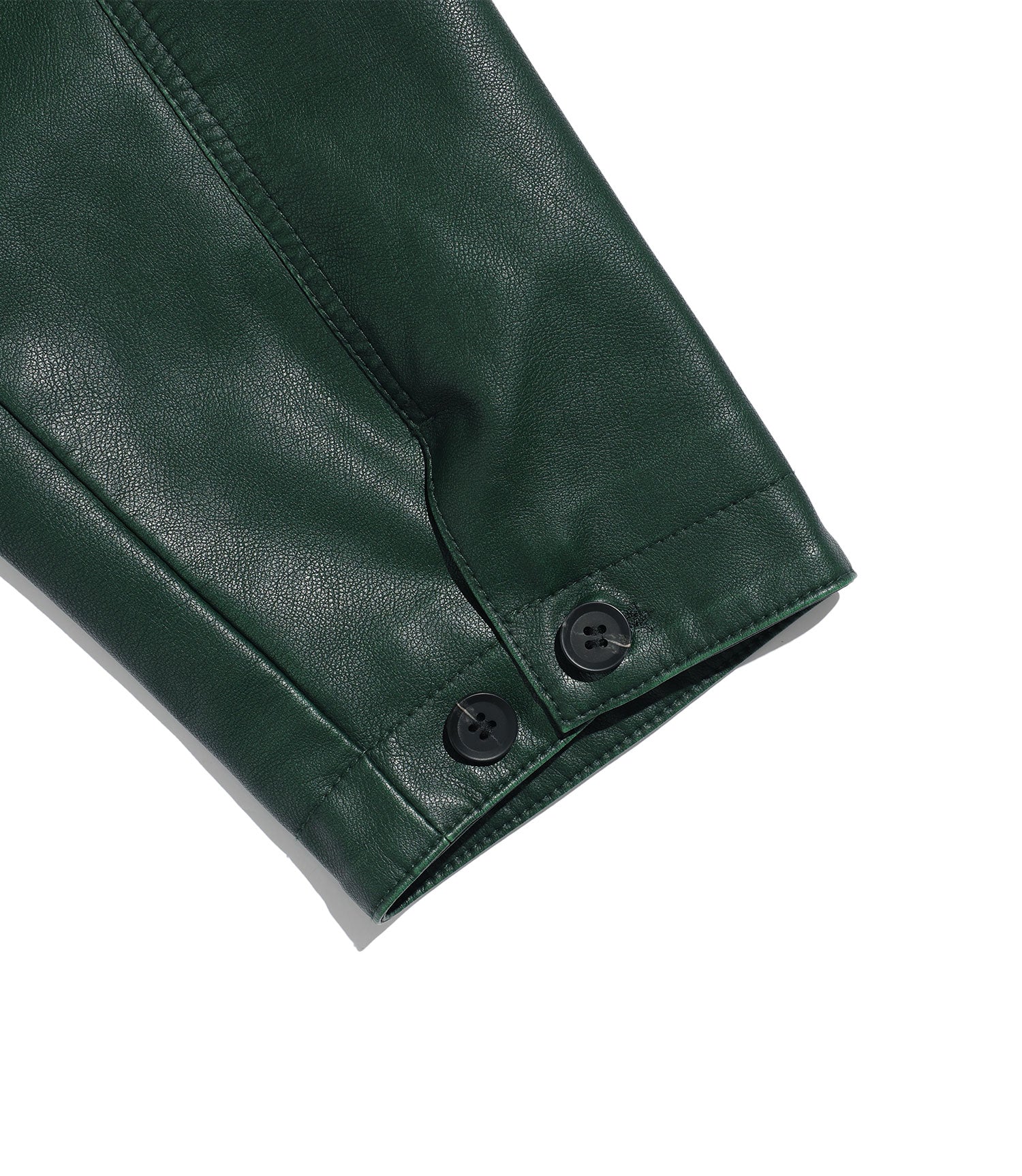 Nice Ghost Club PU Leather Work Car Coat