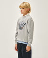 Marithé François Girbaud Kids Logo Patch Graphic Sweatshirt Ivory