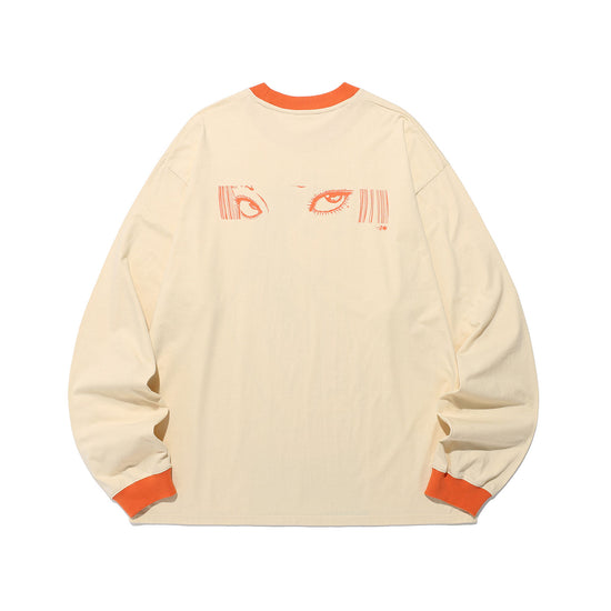 Nice Ghost Club Junji Ito Maniac Tomie Big Big Long Sleeve Tee [Ivory]
