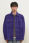 General Idea MAN Washed Railroad Work Jacket