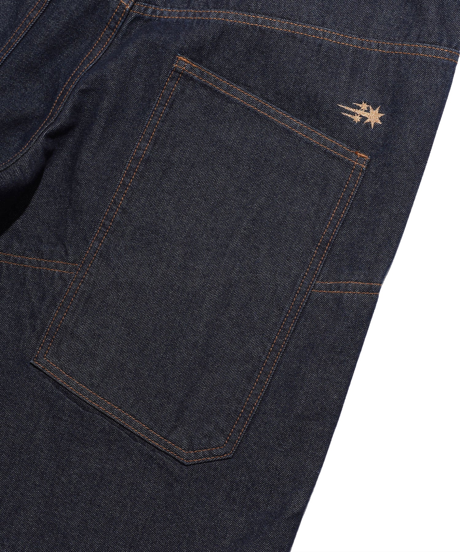Nice Ghost Club Layered Washed Jeans