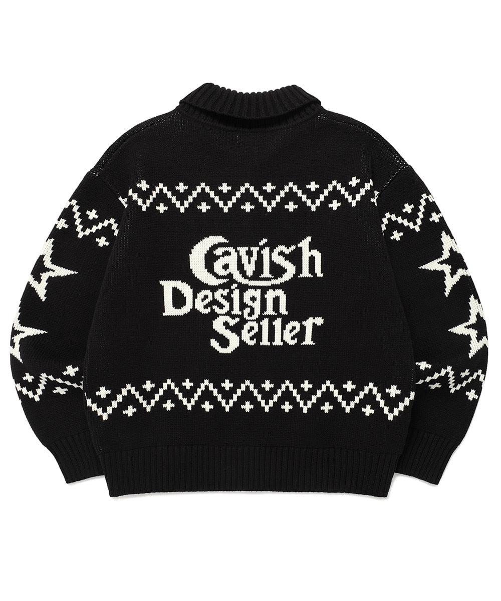 Cavish CATS ZIP UP CARDIGAN
