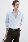 General Idea UNISEX Regular Fit Oxford Stripe Shirt