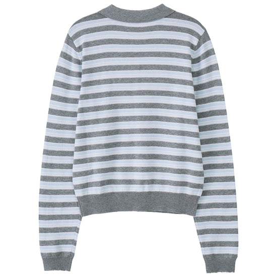 Bitter Cells Lolly Stripe Collar Knit