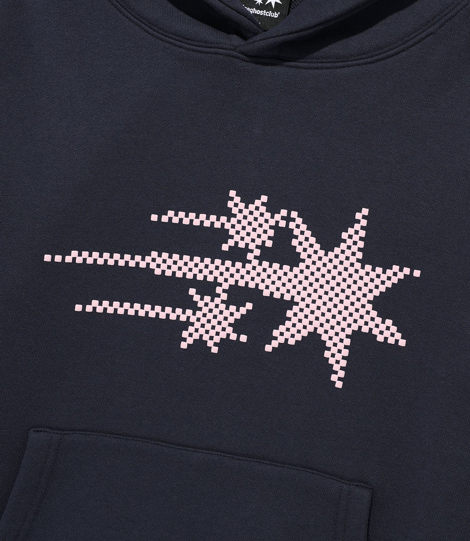 Nice Ghost Club Mosaic 3Star Crop Hoodie