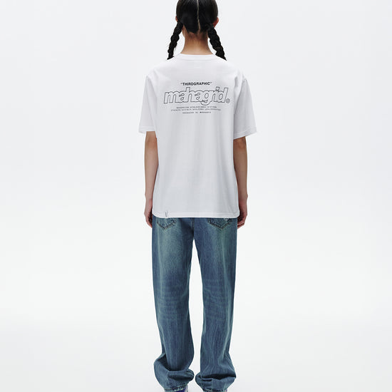 Mahagrid Back Third Logo Tee