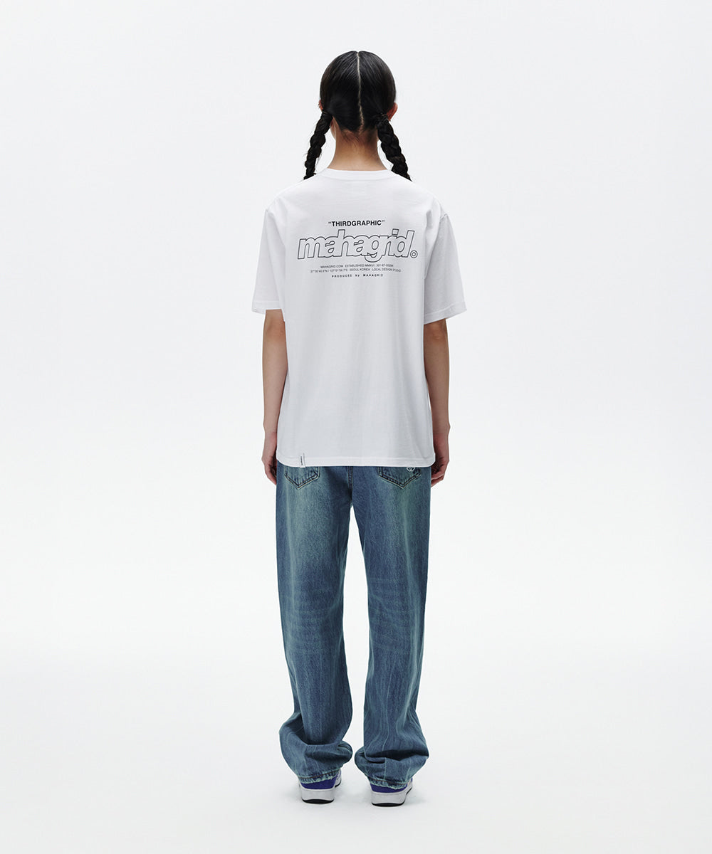 Mahagrid Back Third Logo Tee