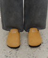 Marithé François Girbaud Suede Strap Clogs