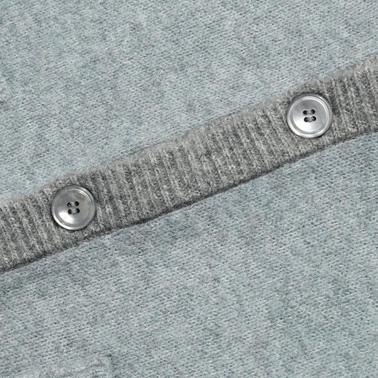 Nice Ghost Club Color Block Knit Cardigan
