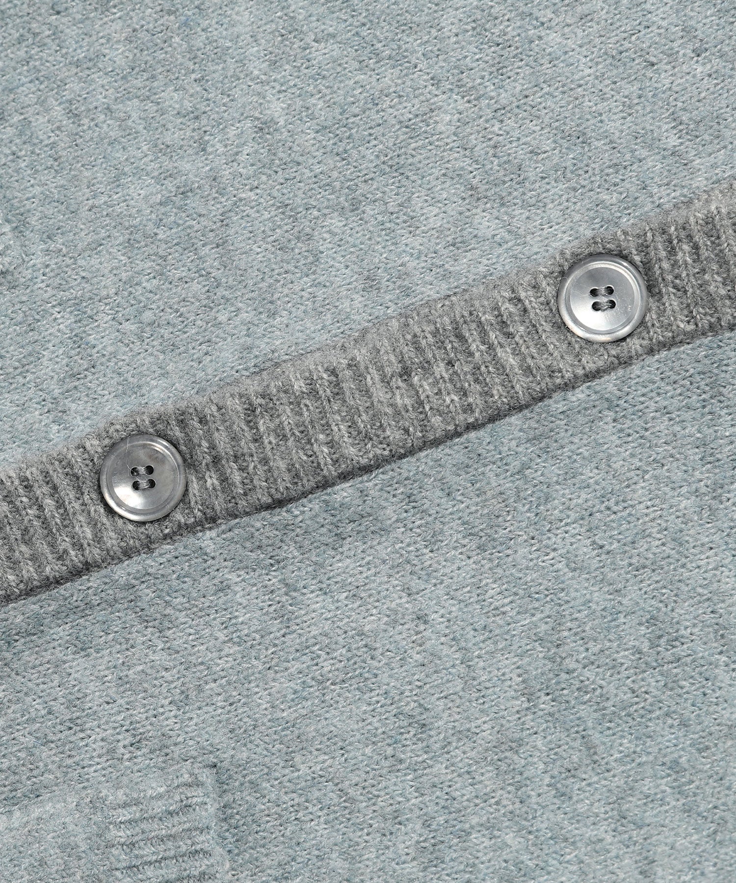 Nice Ghost Club Color Block Knit Cardigan