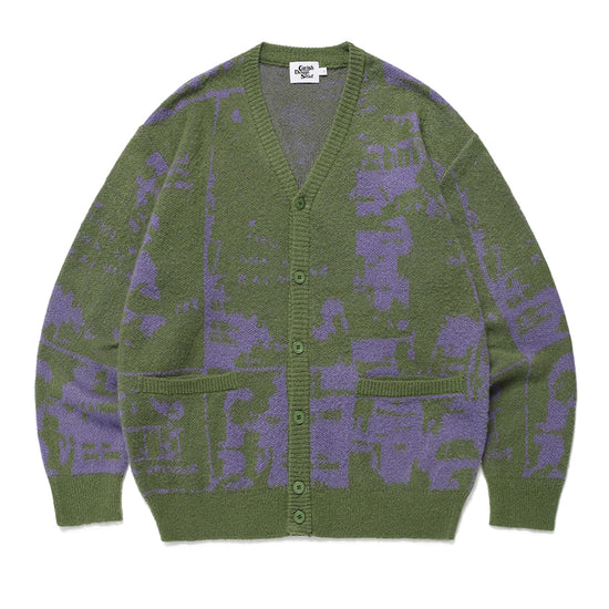 Cavish Brushed Mohair Cardigan