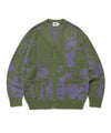 Cavish Brushed Mohair Cardigan