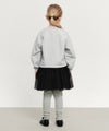 Marithé François Girbaud Kids W Basic Leggings Heather Gray