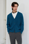 General Idea MAN Essential Minimal Cable V-Neck Cardigan