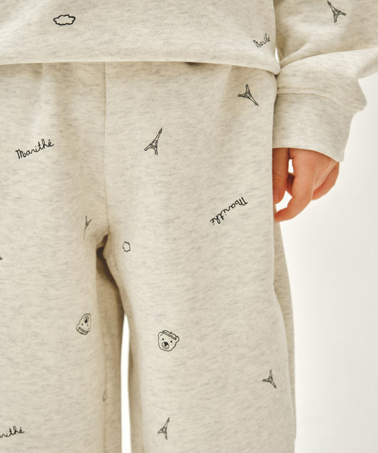 Marithé François Girbaud Kids All Over Sweatpants