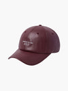 ADLV Vegan Leather Ball Cap