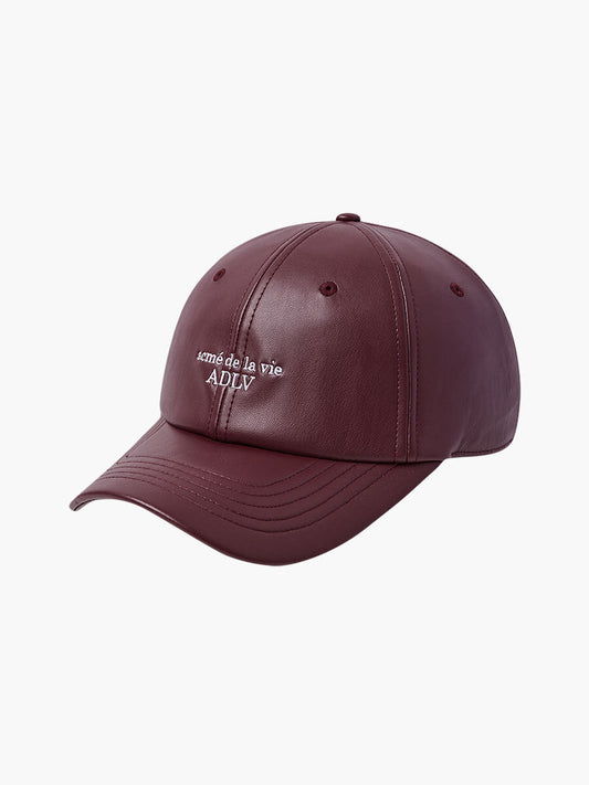 ADLV Vegan Leather Ball Cap