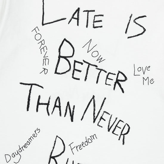 Mahagrid Grunge Doodle Tee White