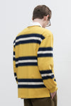 General Idea UNISEX Classic Bold Stripe Rugby T-Shirt