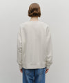 Marithé François Girbaud Applique Logo Oversized Sweatshirt (Brushed) Oatmeal