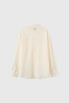 General Idea WOMAN Summer Wrinkle Sheer Shirt
