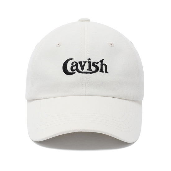 Cavish Basic Logo Ball Cap in Beige