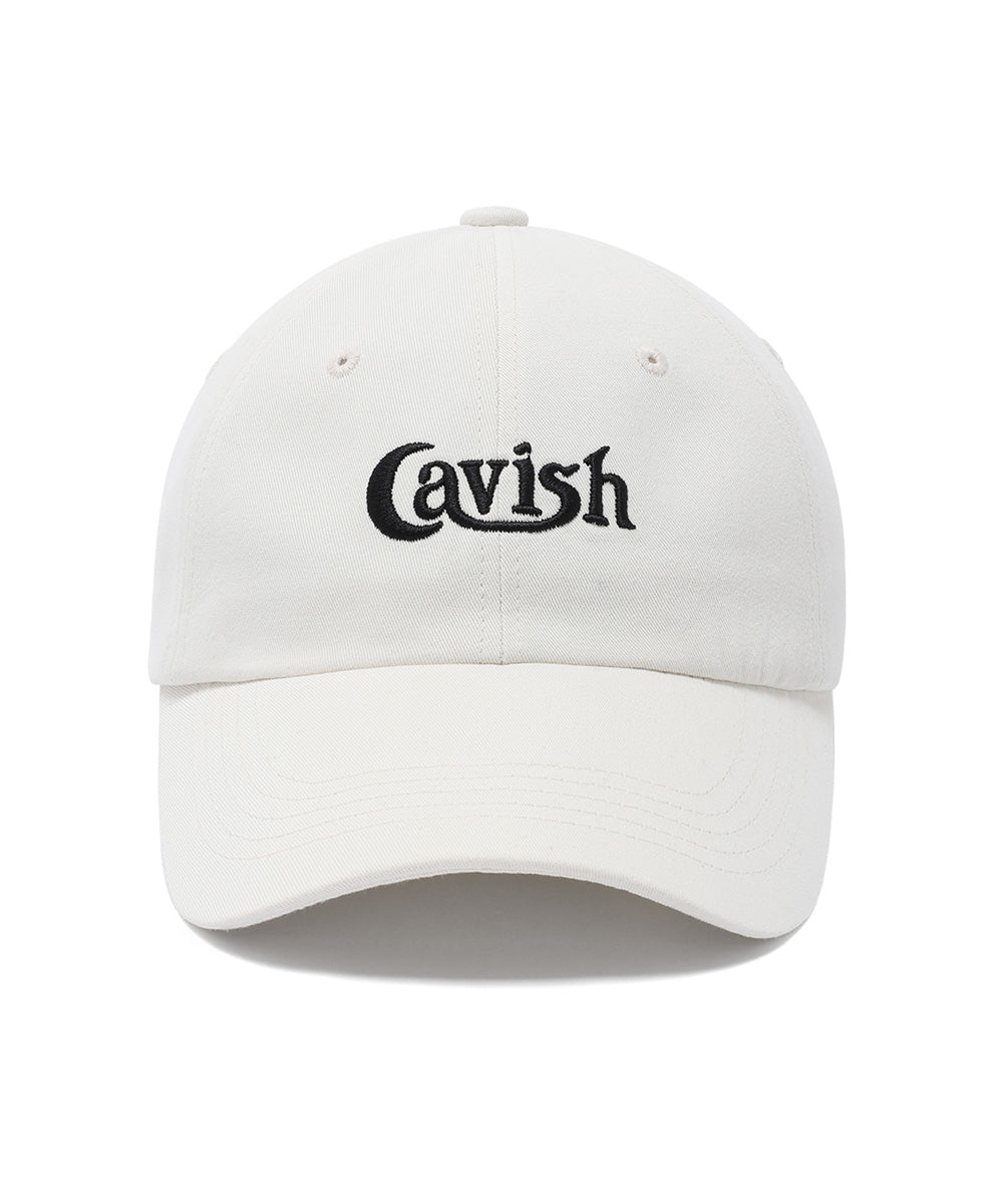 Cavish Basic Logo Ball Cap in Beige