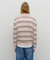 Marithé François Girbaud Regular Logo Stripe Polo Knit