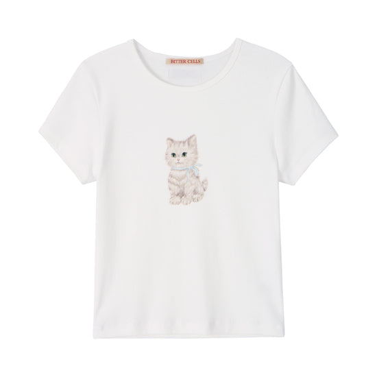 Bitter Cells Kitty Cherry Tee