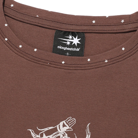 Nice Ghost Club Wrestling Star Long Sleeve Tee