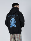 ADLV Fuzzy Dragon Artwork Hoodie