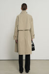 General Idea WOMAN Toggle Single Trench Coat