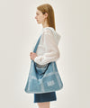Marithé François Girbaud BANDANA ONE SHOULDER ECO BAG