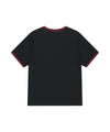 Mahagrid Flag Applique Ringer Tee