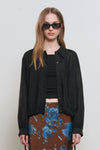 General Idea WOMAN Summer Sheer Volume Blouson Shirt