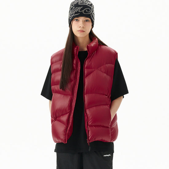 Mahagrid Wavy Down Vest