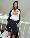 ADLV Happy SpongeBob Denim Shorts