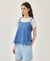 Marithé François Girbaud W PINTUCK CAMISOLE BLOUSE