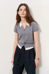 General Idea WOMAN Layered Essential Half Cardigan