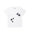 Cavish Cozy Star Applique Short Sleeve Tee White