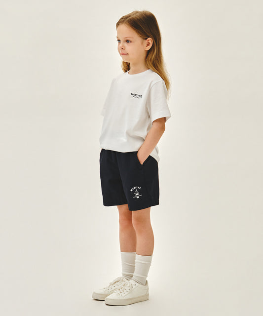 Marithé François Girbaud Kids Boat Tee + Woven Pants Set-Up