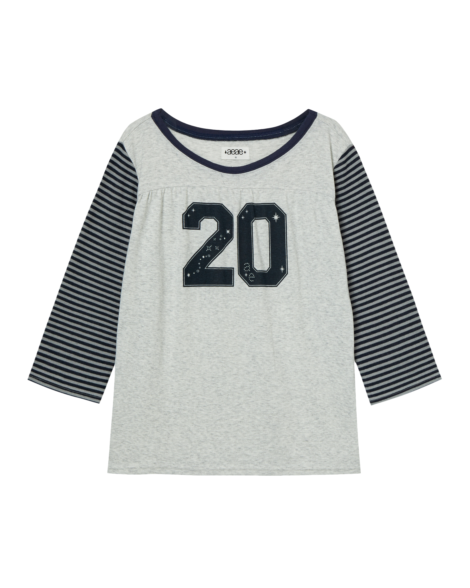 AEAE Stripe Combi Tee