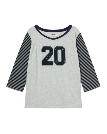 AEAE Stripe Combi Tee