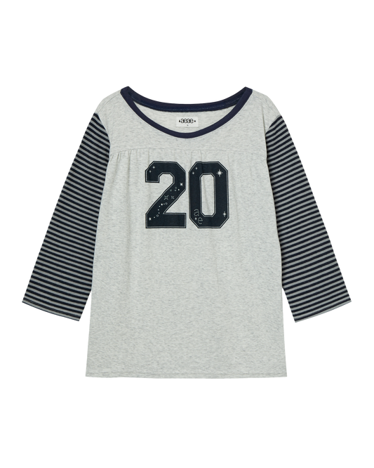 AEAE Stripe Combi Tee