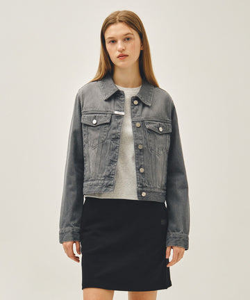 Marithé François Girbaud W DENIM TRUCKER JACKET