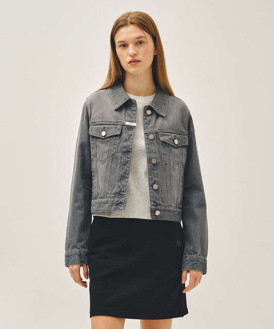 Marithé François Girbaud W DENIM TRUCKER JACKET